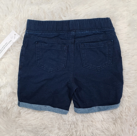 Jumping Beans Girls Blue Jean Pull On Stretch Shorts Size 6 (NWT) - Picture 2 of 6